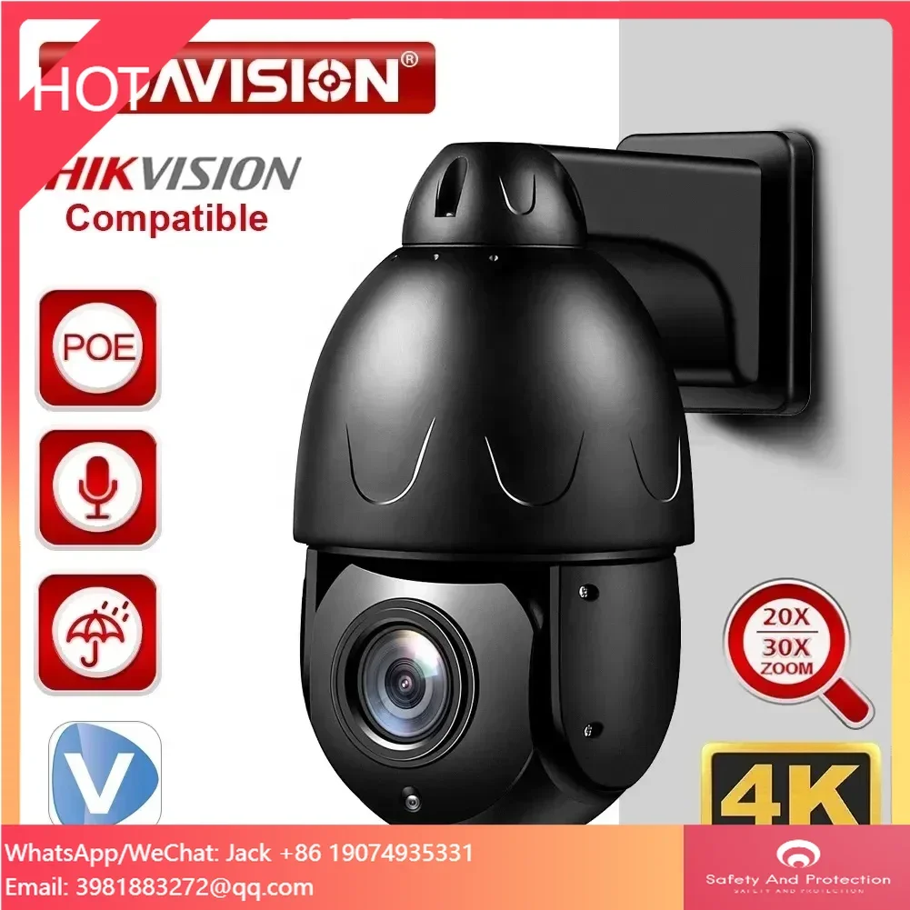 Ip Camera Outdoor 4K - BOAVISION 4Kカメラ PTZドーム型 8MP 30倍ズーム 屋外対応