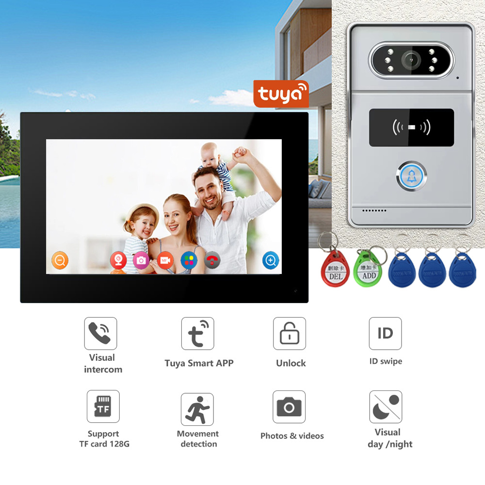 Peephole Camera Viewer - 2MP 1080P Tuyaアプリ対応 赤外線ナイトビジョン 動体検知 WIFI