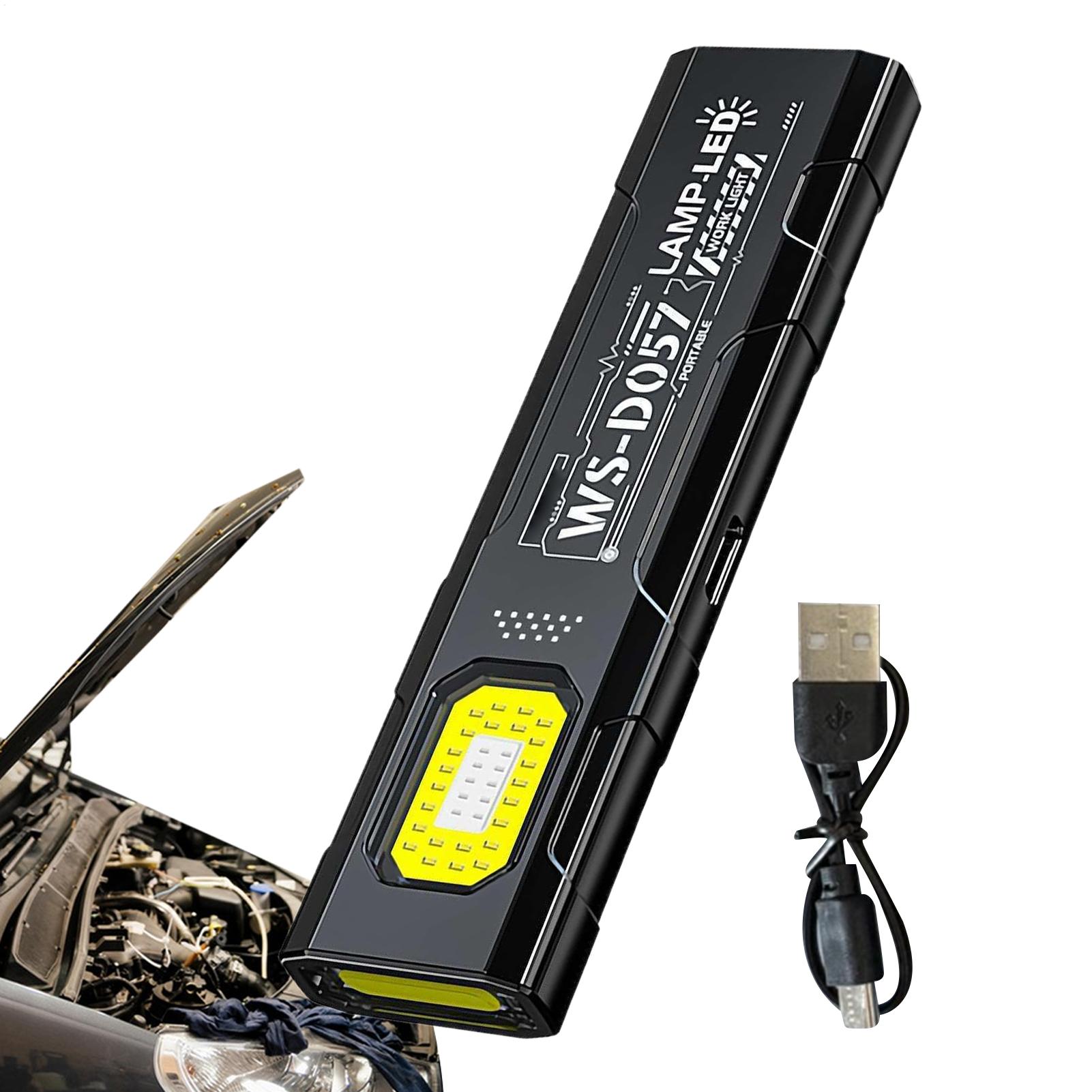 Home Security Flood Lights - LED COB 懐中電灯タイプ C 充電式 800mAh
