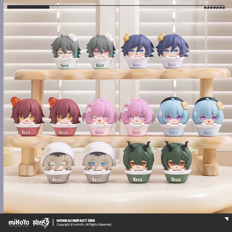 Home Security Box - Honkai Impact 3 ブラインドボックスインスタントヌードルシリーズ Ver.2 フィギュアモデル漫画コレクション家の装飾サプライズギフト在庫あり