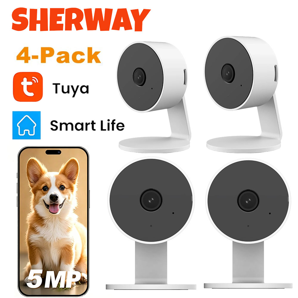 Home Security Ai - Tuya スマートホームセキュリティカメラ Wifi 屋内 IP 2K