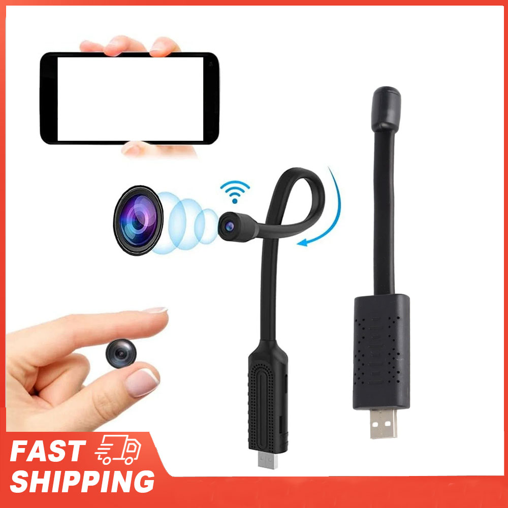 Home Security Hidden Cameras - USB WiFi セキュリティカメラ 1080P HD ワイヤレスミニカメラ