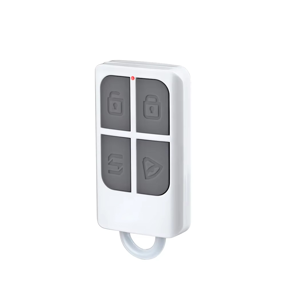 Home Security Company - RC531 ワイヤレスポータブルリモコン 4ボタンキーチェーン WIFI GSM PSTN