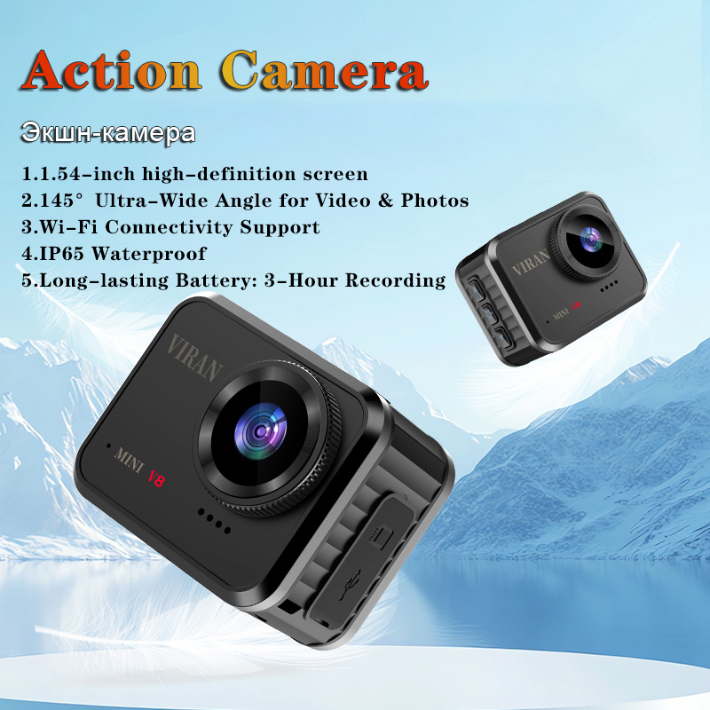 Ip Camera Outdoor 4K - ミニアクションカメラ 4K ウルトラHD 16MP 長時間録画 WiFi