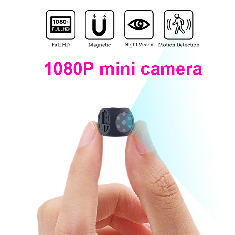 Home Security Hidden Cameras - ポータブルミニ HD 1080P カメラナイトビジョンとモーション検出屋内屋外小型セキュリティカメラサポート隠し TF カード