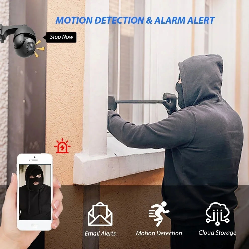 BOAVISION 4Kカメラ PTZドーム型 8MP 30 - Ip Camera Outdoor 4K のレビューと価格