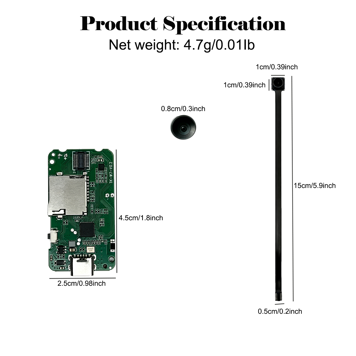 ミニコンパクトホームセキュリティカメラPCBAモジュールフレ - Home Security Hidden Cameras のレビューと価格