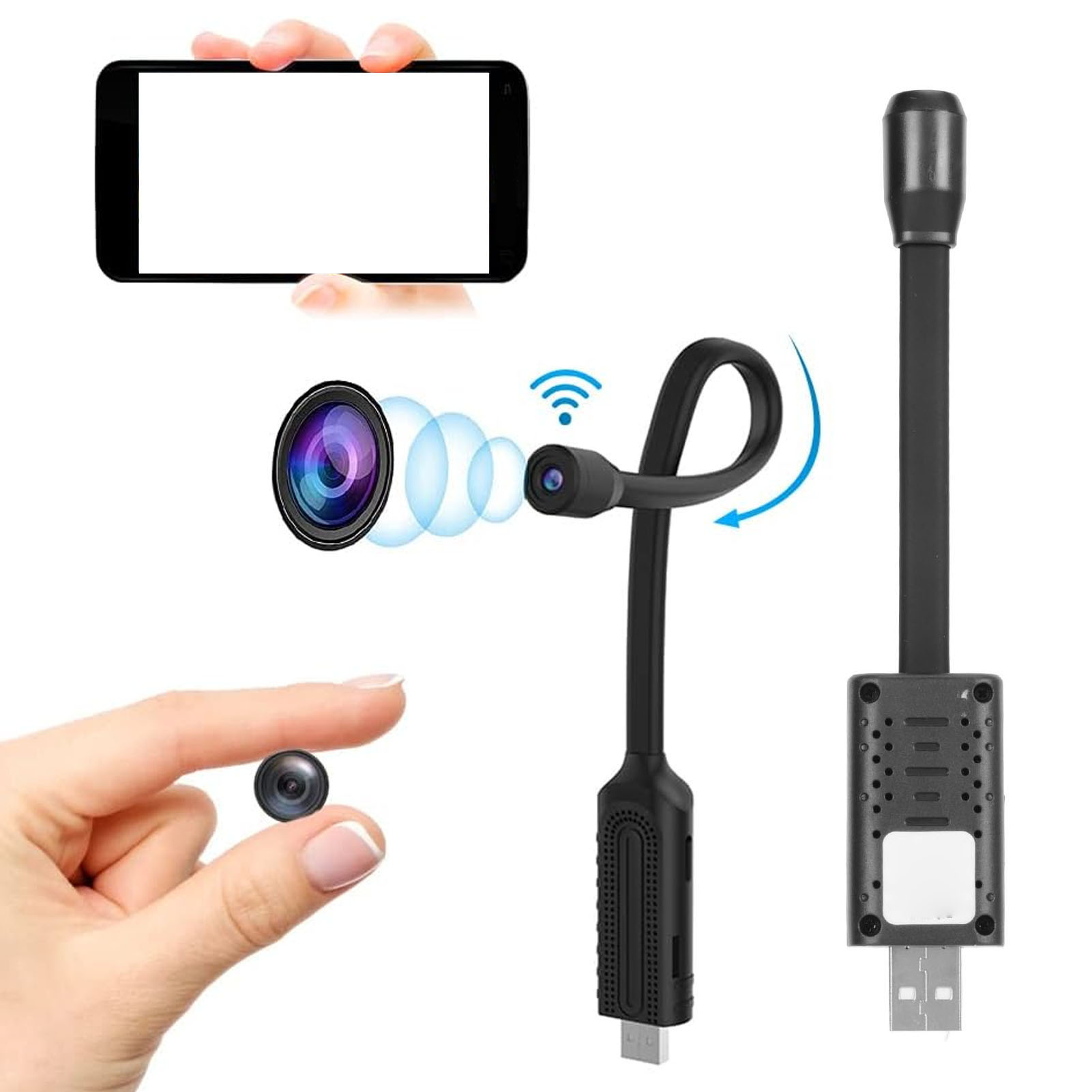 ミニwifiワイヤレスセキュリティカメラ,正確な色再現,家庭 - Home Security No Wifi Needed のレビューと価格