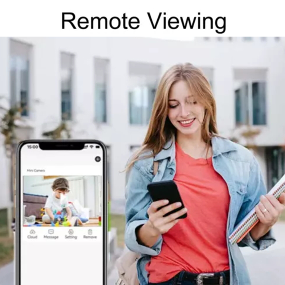 DIY HD 1080P WiFi ミニカメラ - ループ録 - Home Security Hidden Cameras のレビューと価格