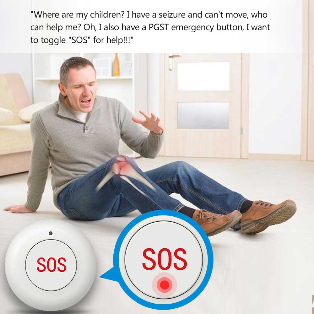 ワイヤレス SOS ボタンスマートホームゲートセキュリティド - Home Security Company のレビューと価格