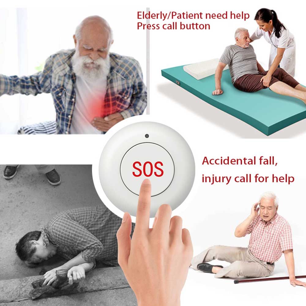 ワイヤレス SOS ボタンスマートホームゲートセキュリティド - Home Security Company のレビューと価格