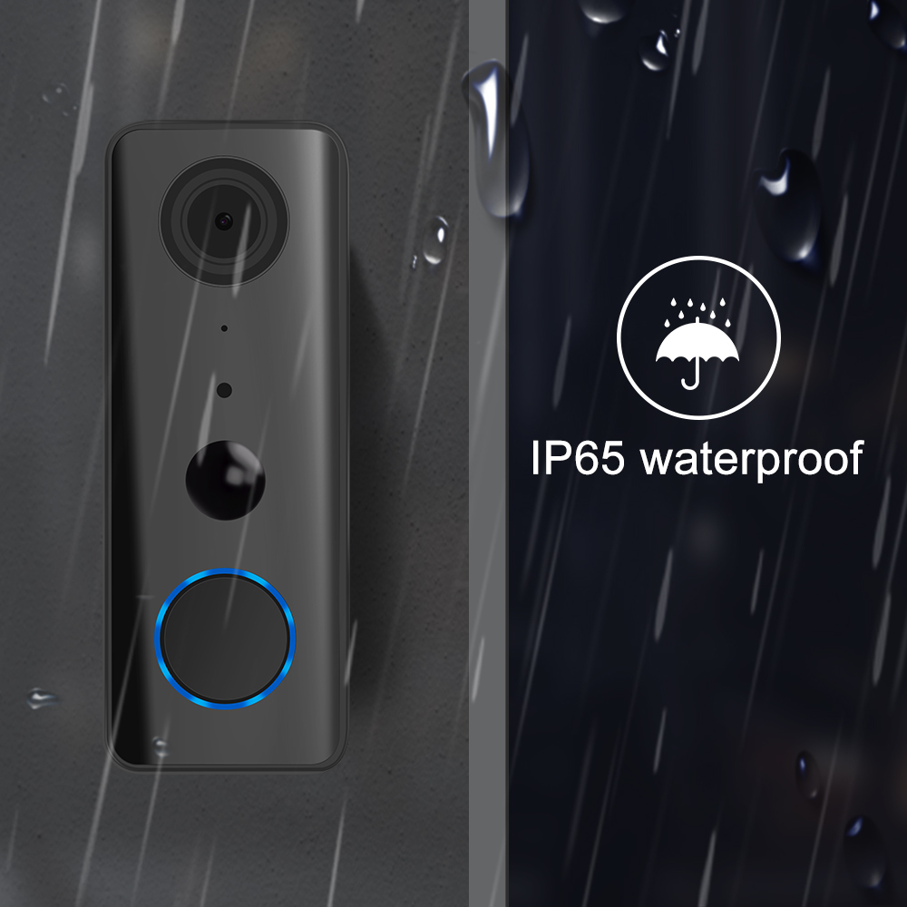 2MP 1080P Tuya APP Bluetooth 低 - Peephole Camera Viewer のレビューと価格