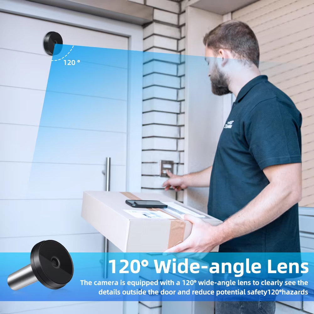 Hollarm 3.5 インチワイヤレスドアベルカメラ 12 - Peephole Camera Viewer のレビューと価格