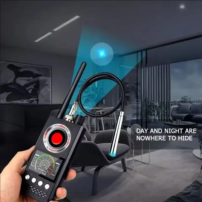 プロ仕様のスパイカメラ検知器K68盗聴器スキャナー、セキュリ - Home Security Hidden Cameras のレビューと価格