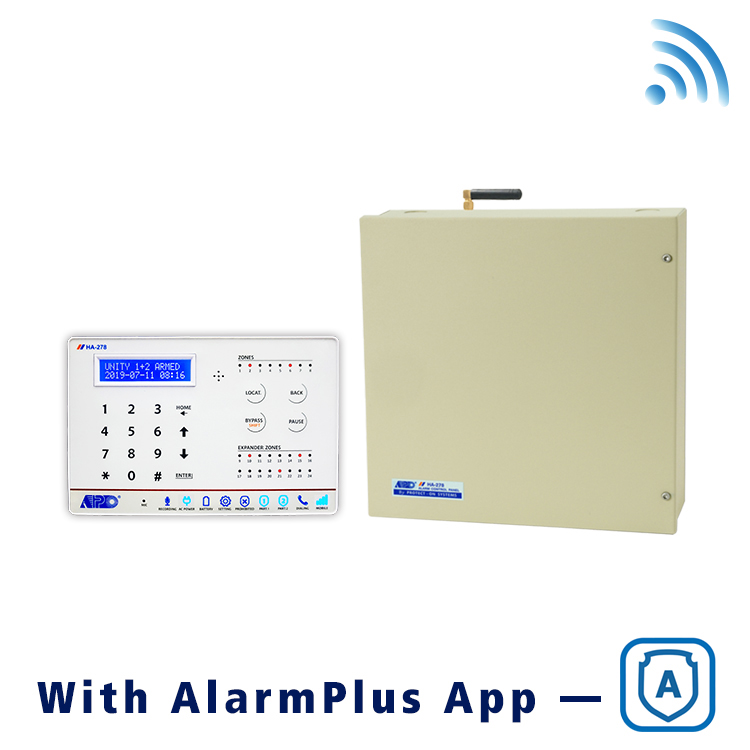 HA-278-Dアプリ制御8ゾーンセルラーネットワークホーム - Home Zone Security App のレビューと価格