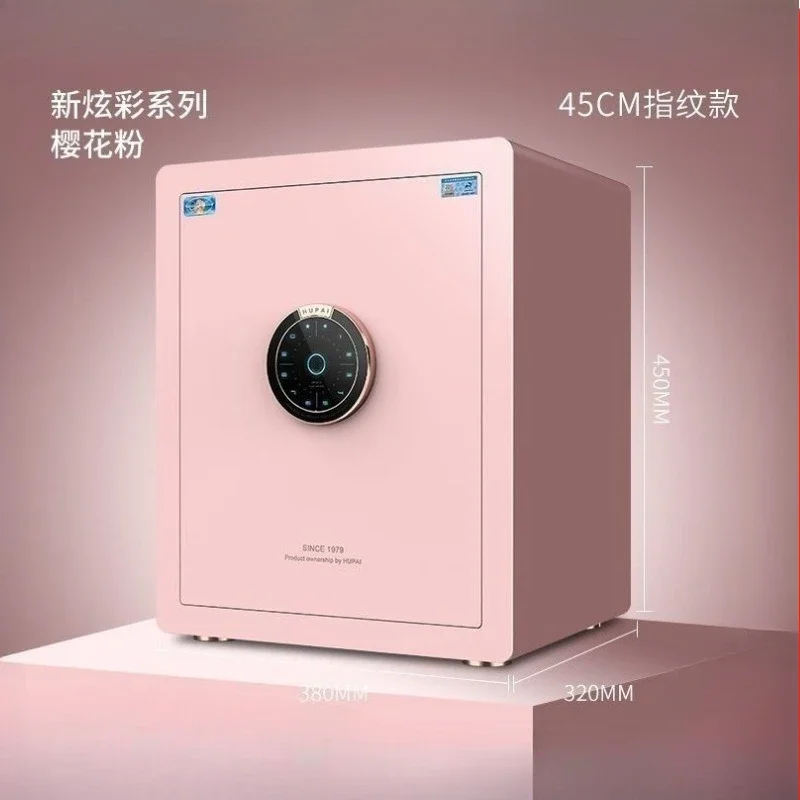 指紋金庫強力な金庫家庭用北欧ピンクミニ WiFi 指紋パスワ - Home Security Of America のレビューと価格