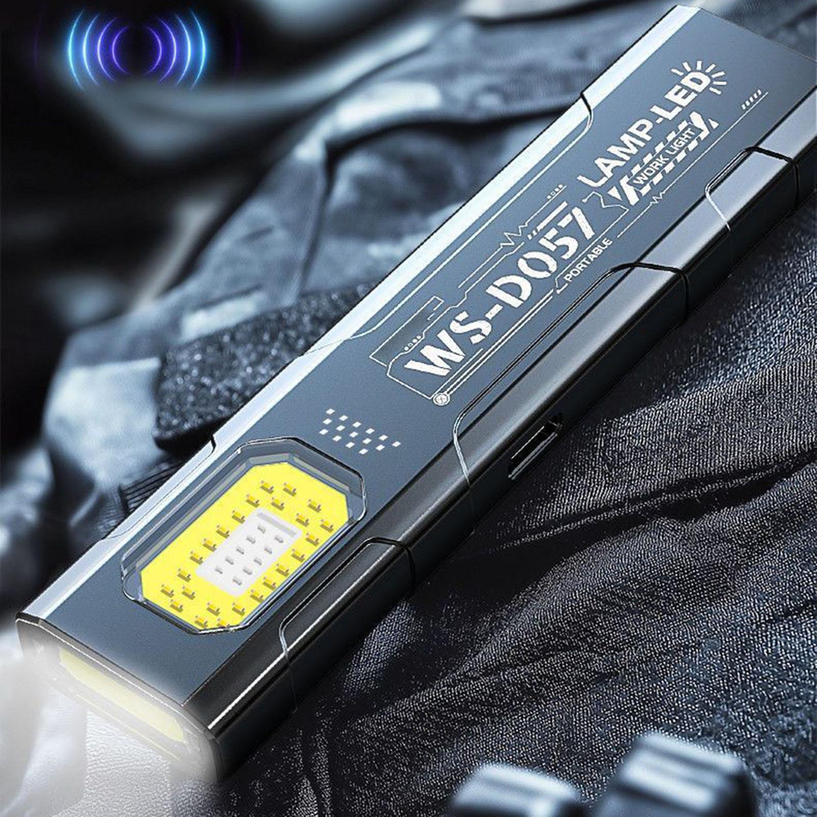 LED COB 懐中電灯タイプ C 充電式 800mAh ポ - Home Security Flood Lights のレビューと価格