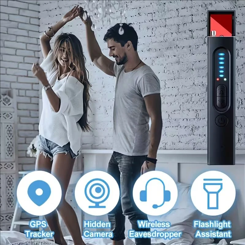 隠しカメラ検出器アンチスパイカーGPSトラッカー盗聴器バグR - Home Security Hidden Cameras のレビューと価格