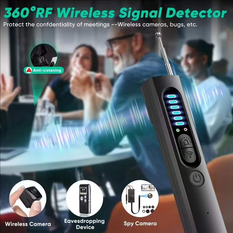 隠しカメラ検出器アンチスパイカーGPSトラッカー盗聴器バグR - Home Security Hidden Cameras のレビューと価格