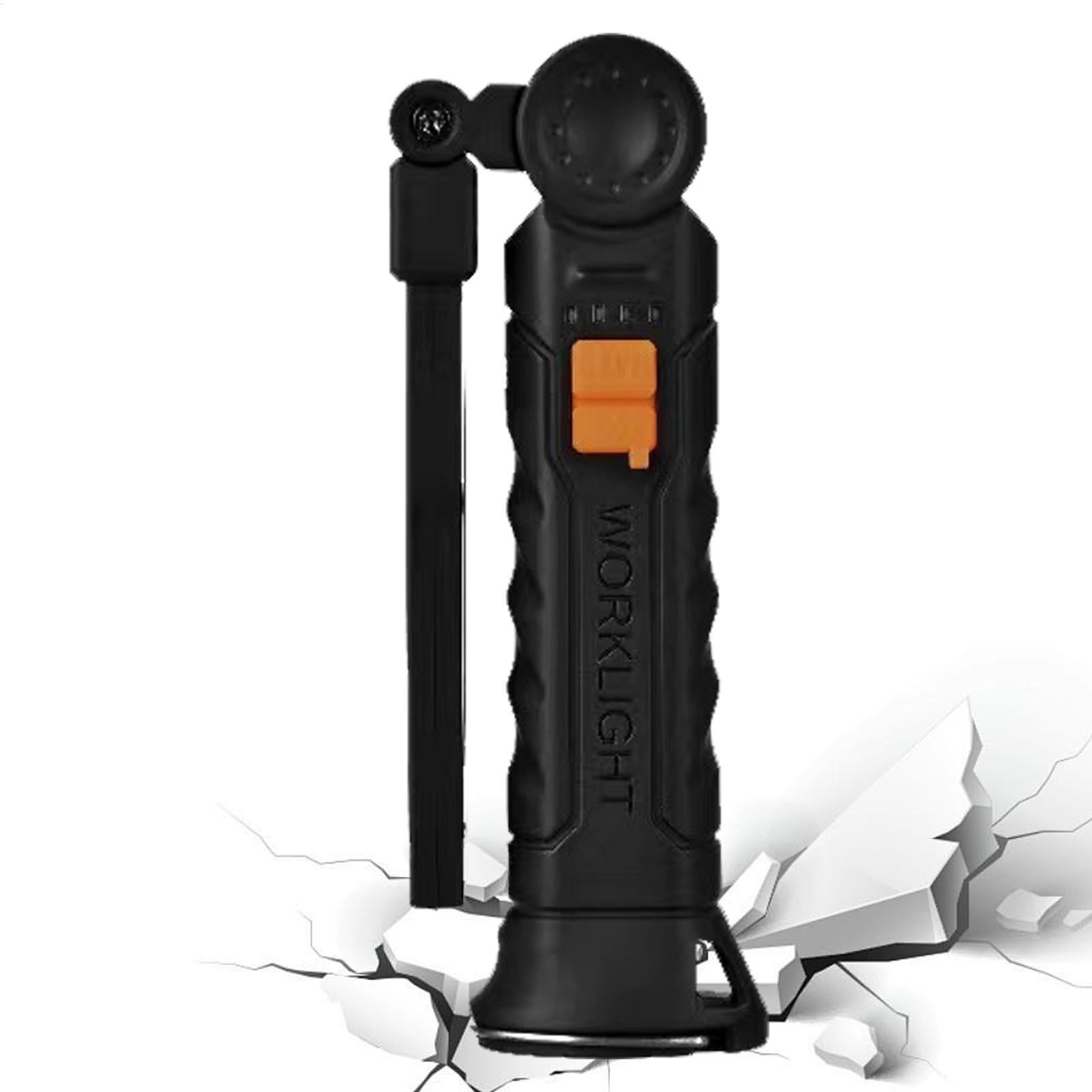充電式LED懐中電灯 マグネット＆フック付き 防水仕様 作業 - Home Security Flood Lights のレビューと価格