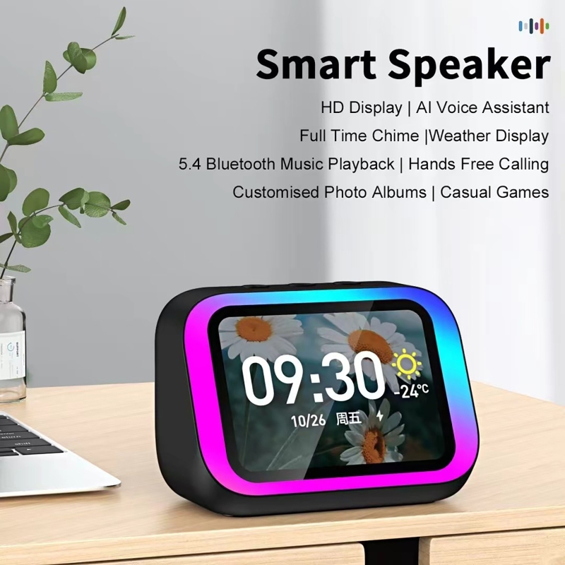 AI音声アシスタント Bluetoothスピーカー RGBカ - Home Security News のレビューと価格