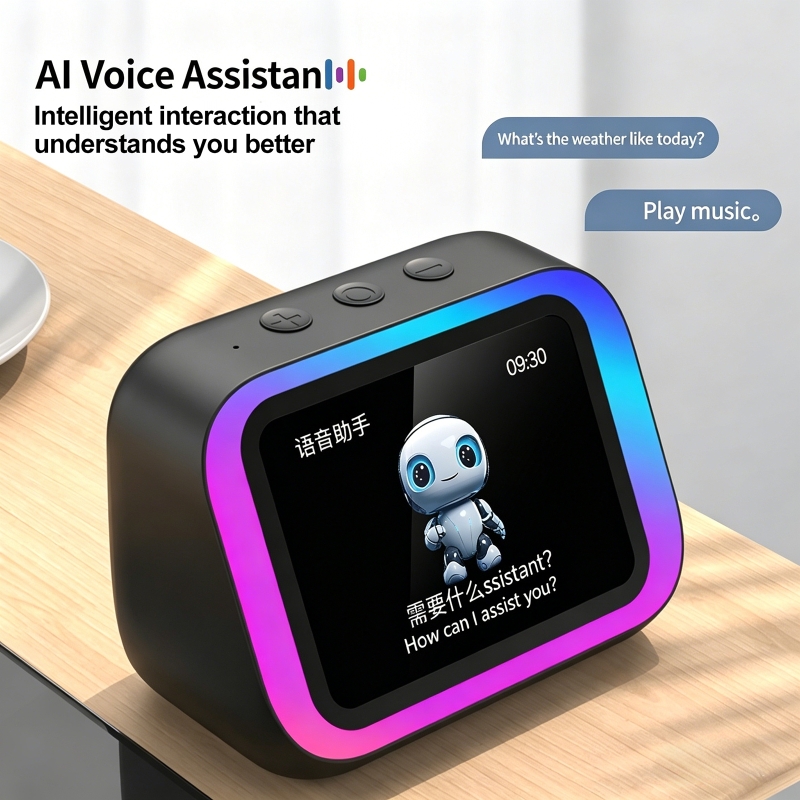 AI音声アシスタント Bluetoothスピーカー RGBカ - Home Security News のレビューと価格