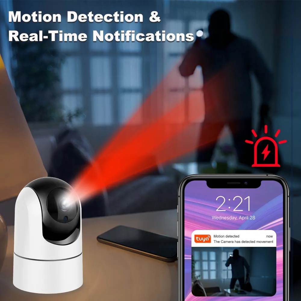 6MP WiFiカメラ Tuyaスマートホーム屋内5G WI - Home Security Ai のレビューと価格