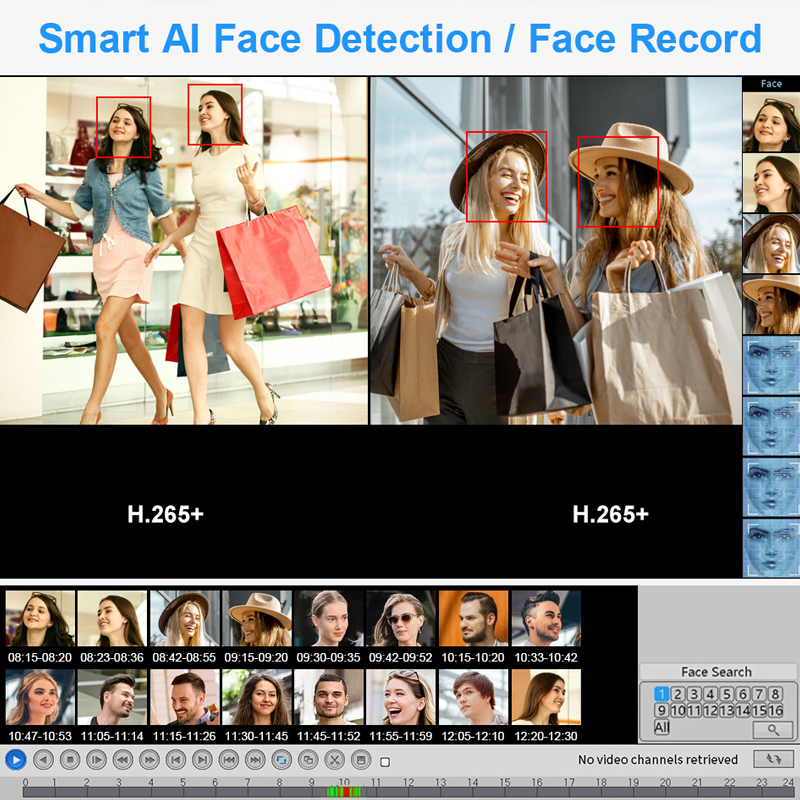 Smar 4CH/8CH AHD DVR 5 in 1 ハイ - Home Security For Windows のレビューと価格