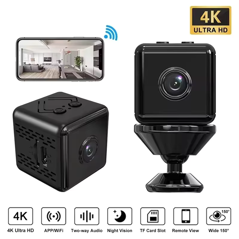 ミニ WIFI カメラ 4K フル HD ホームセキュリティ - Home Security No Wifi Needed のレビューと価格