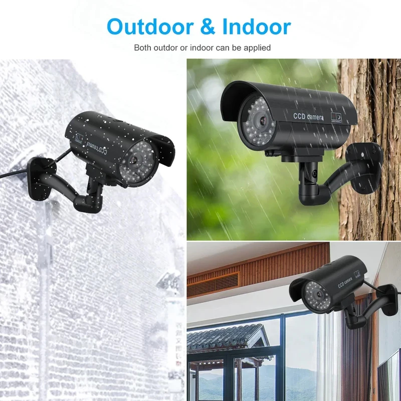 シミュレーション偽弾丸カメラダミーカメラ屋外LEDライトモニ - Home Security News のレビューと価格