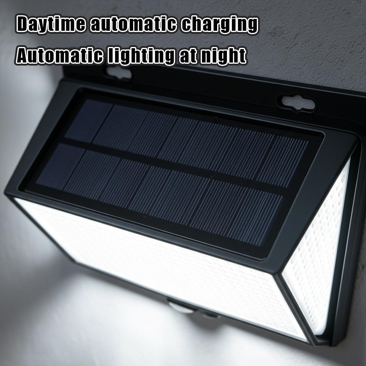 3面LEDウォールライト自動オンオフ夕暮れから夜明けまで防水 - Home Security Flood Lights のレビューと価格