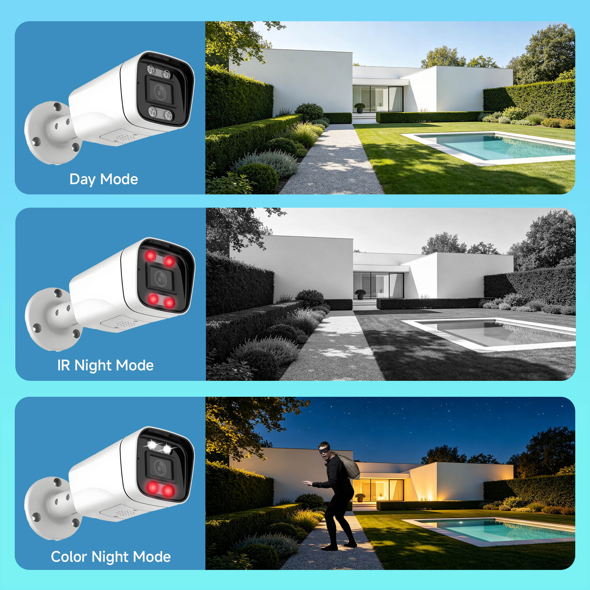 BFMore 8MP 4K Ai 人間検知セキュリティシステ - Home Security Ai のレビューと価格