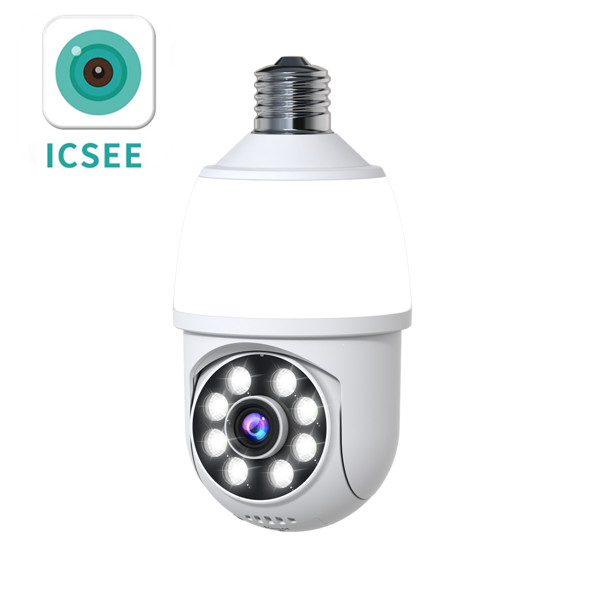 3MP 1296P iCsee APP フルカラーワイヤレス - Home Security Flood Lights のレビューと価格