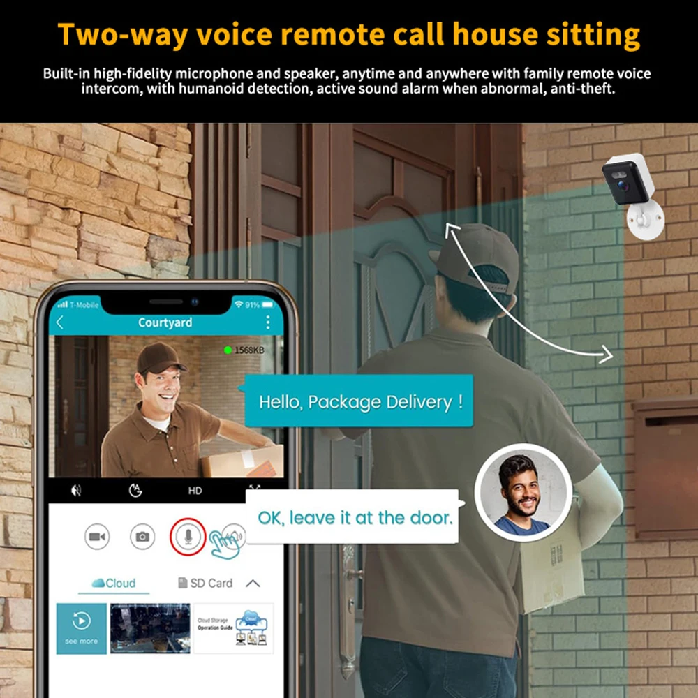 Tuya スマートミニ 5MP WiFi IP カメラ屋内ワ - Home Security Ai のレビューと価格