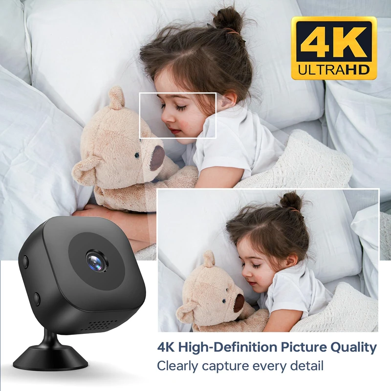 4K HD セキュリティカメラ WiFi ワイヤレス 広角  - Home Security No Wifi Needed のレビューと価格
