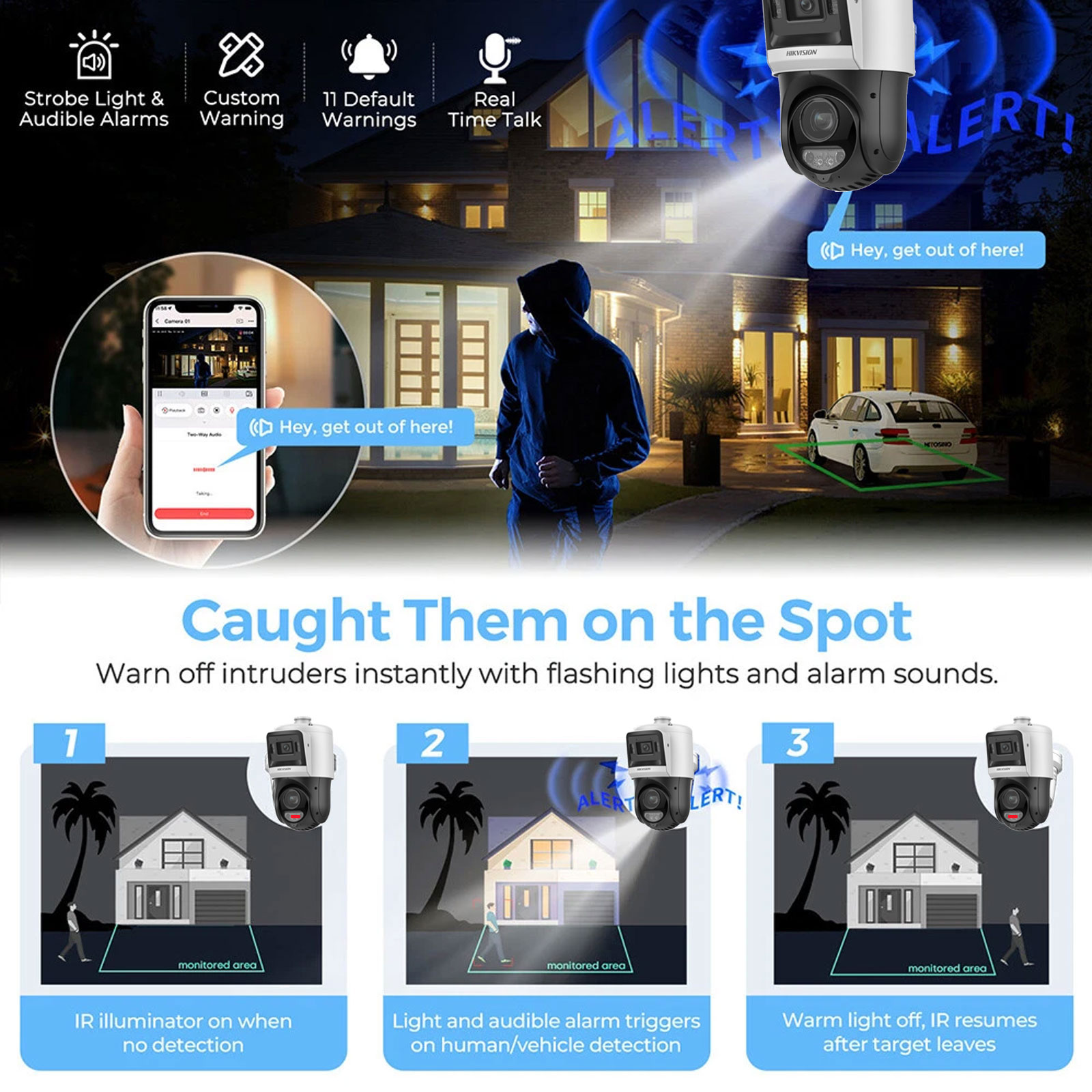 Hikvision PTZ IP カメラ DS-2SE4C4 - Home Security Hikvision のレビューと価格