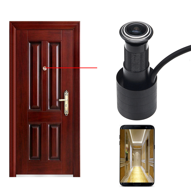 ワイヤレスホームセキュリティ監視カメラ、ミニのぞき穴カメラ、 - Peephole Camera Viewer のレビューと価格