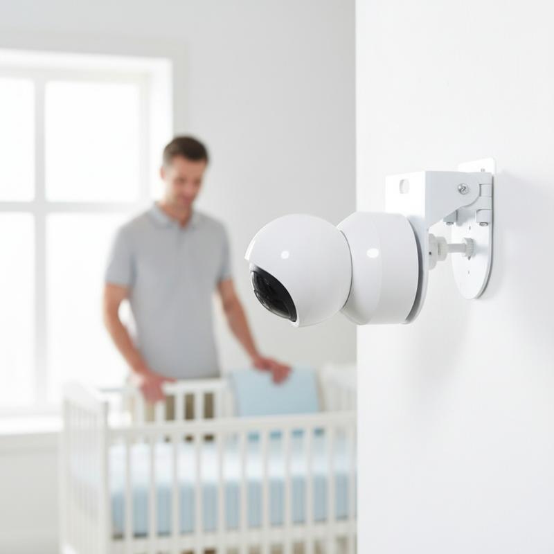 壁掛け式L字型PTZカメラブラケット、接着ベース付き、穴あけ - Home Security News のレビューと価格