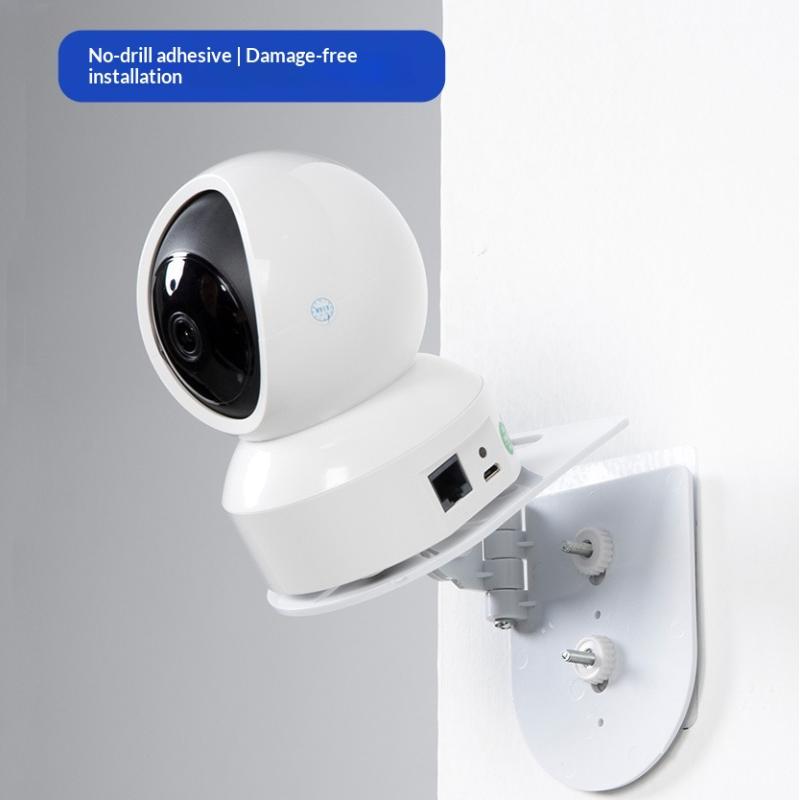壁掛け式L字型PTZカメラブラケット、接着ベース付き、穴あけ - Home Security News のレビューと価格