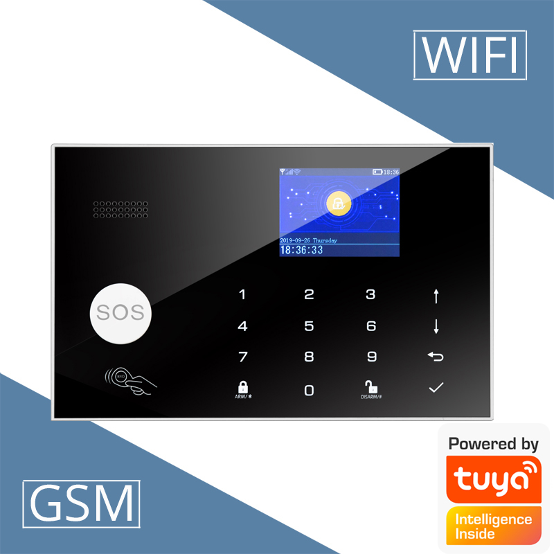 WIFI GSM 警報システム ワイヤレス家庭用盗難セキュリ - Home Zone Security App のレビューと価格