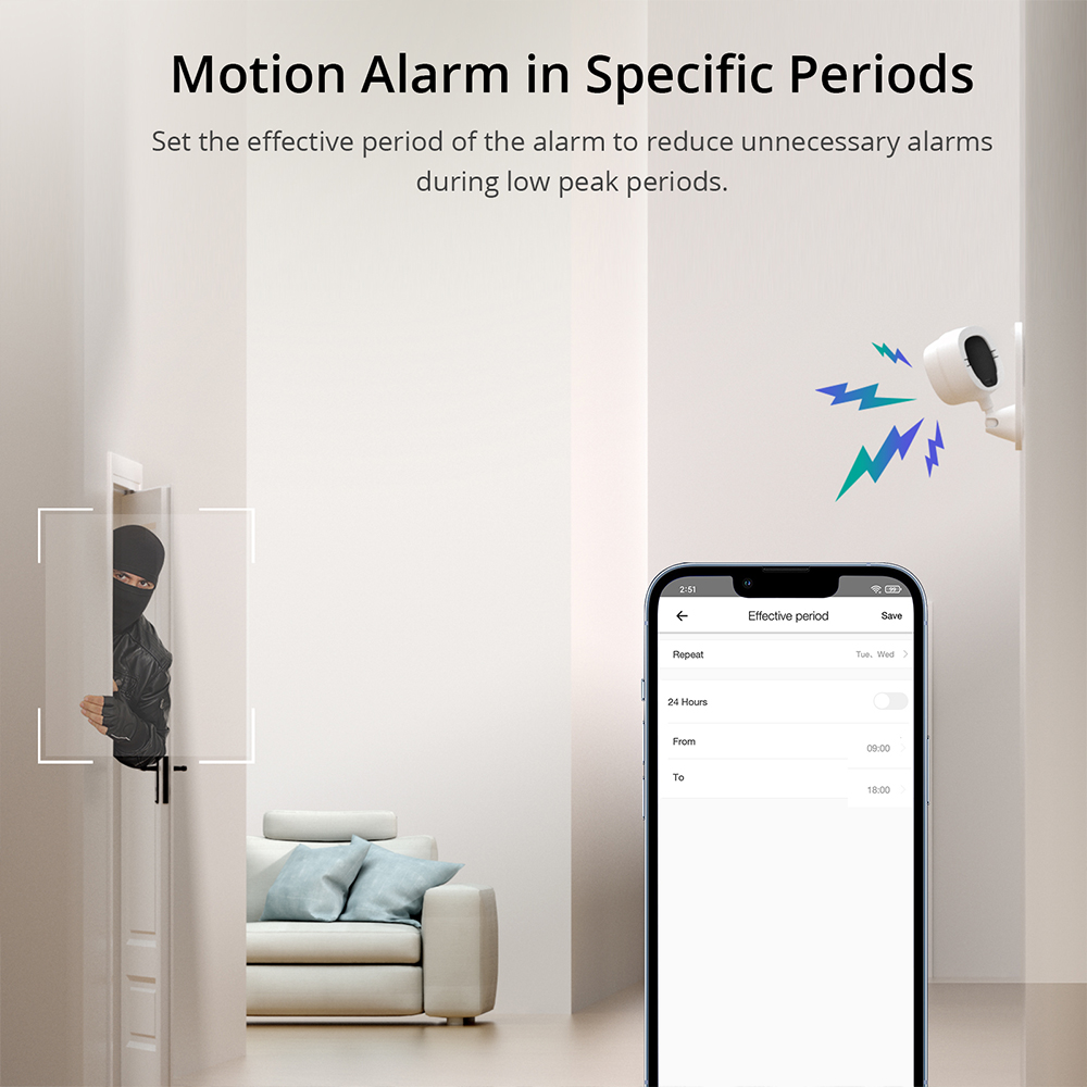 Sonoff-スマートホームセキュリティカメラ,モーション検 - Home Security News のレビューと価格