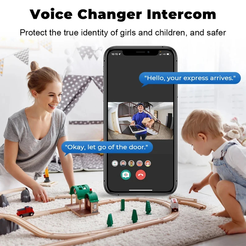 スマートホーム WiFi ビデオドアベル ワイヤレス電話 双 - Home Security No Wifi Needed のレビューと価格