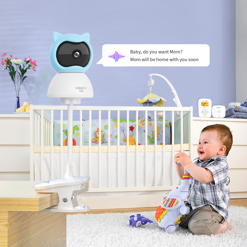 4MP WiFi対応 xiaovv 室内ベビーモニター 双方 - Home Security No Wifi Needed のレビューと価格