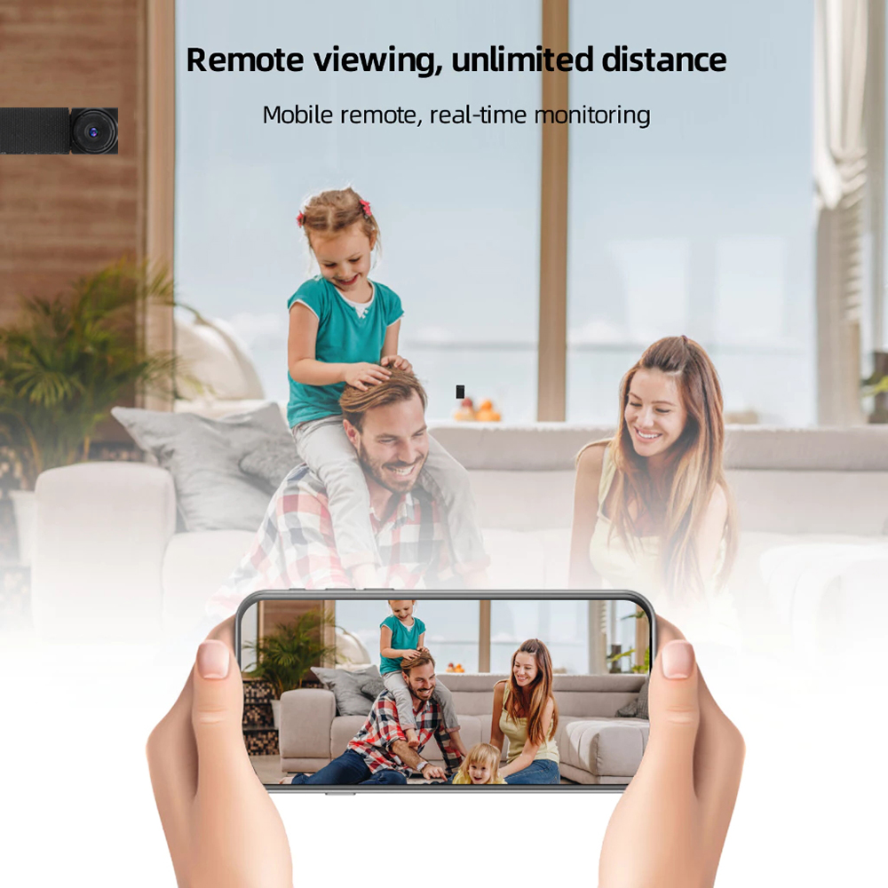 1080P HD DIY WiFi ミニカメラポータブルビデ - Home Security Hidden Cameras のレビューと価格