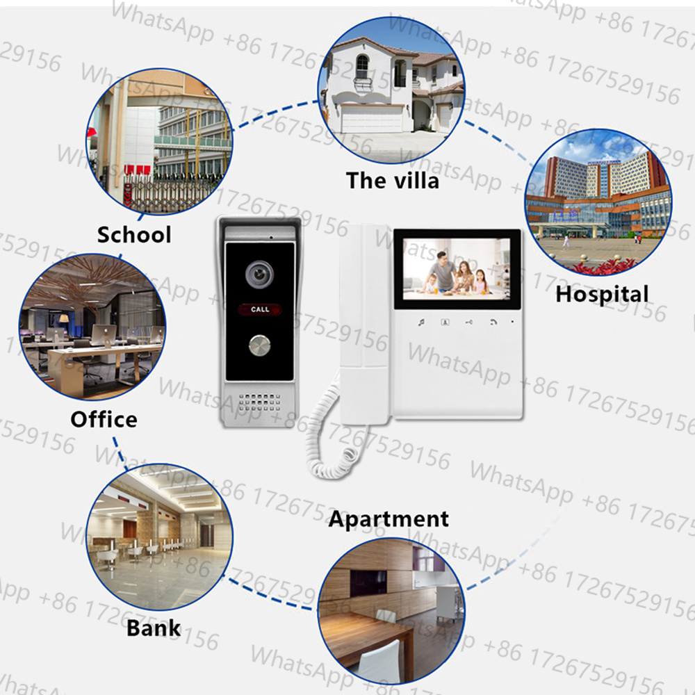 4.3インチTFTモニター 4線式ビデオドアホン IRナイト - Peephole Camera Viewer のレビューと価格