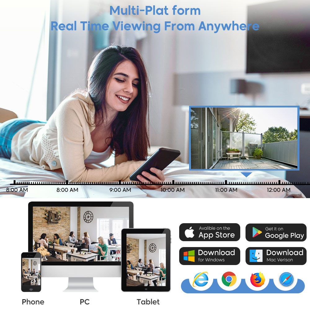 Hikvision 互換 8MP 4K IP カメラ PG2 - Home Security Hikvision のレビューと価格