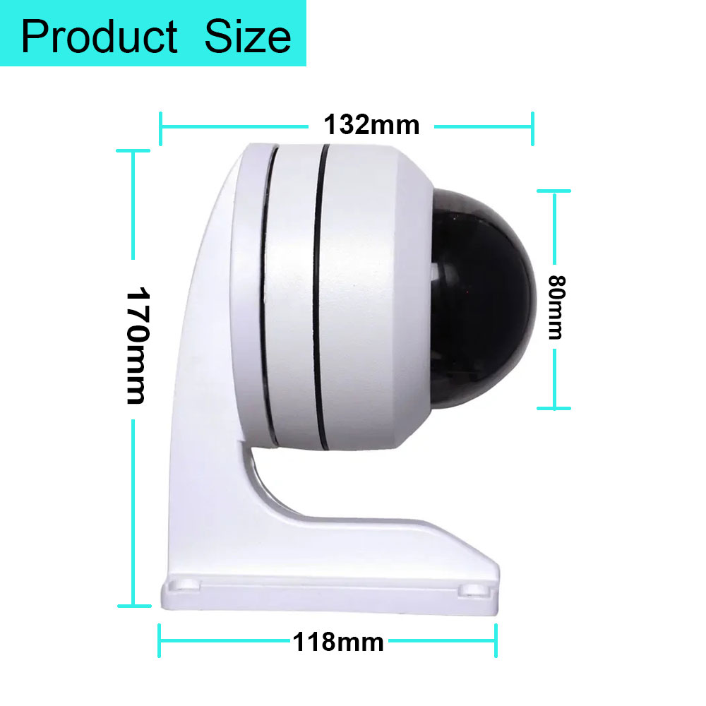 IPセキュリティ5.0MP H.265 POE PTZドーム - Home Security Hikvision のレビューと価格
