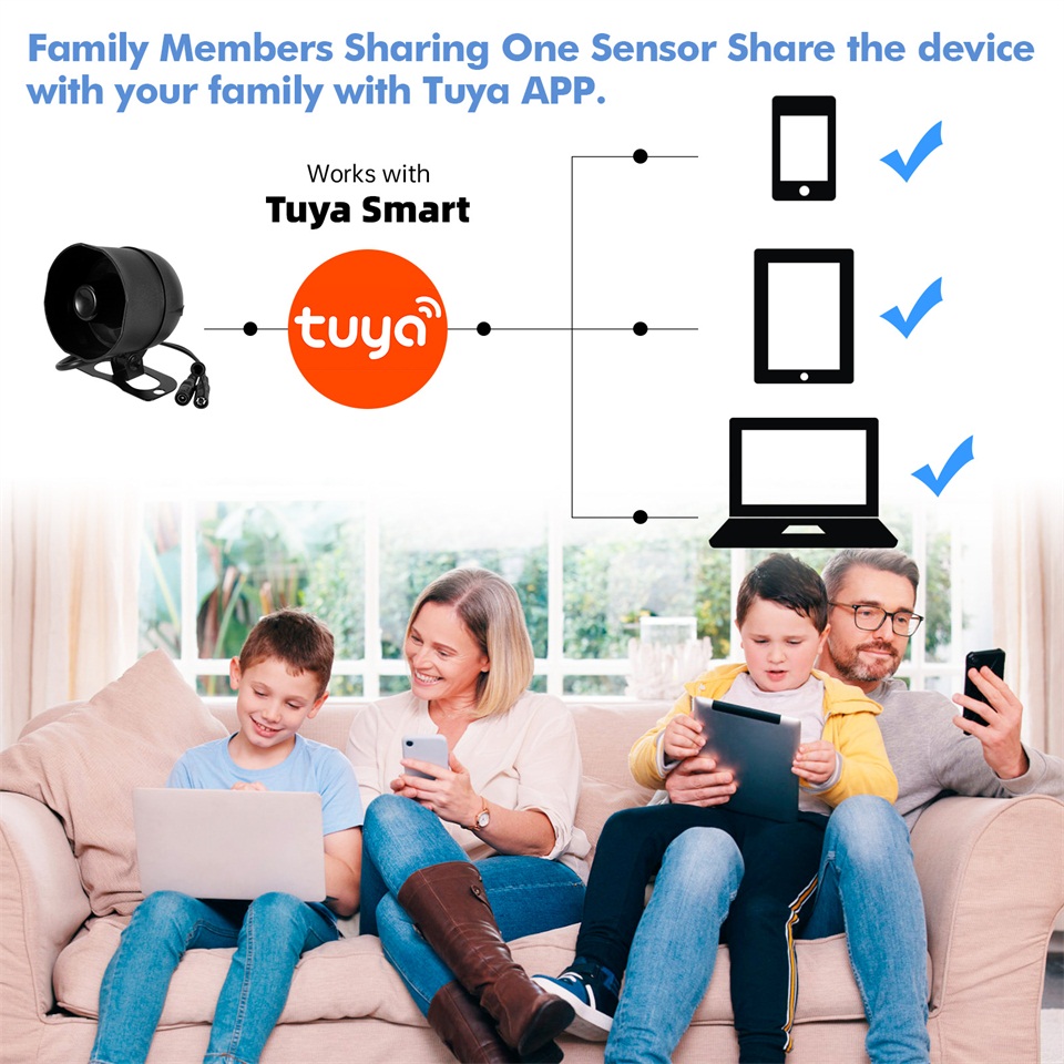 Kerui-大音量のサウンドアラームシステム,120db s - Home Zone Security App のレビューと価格