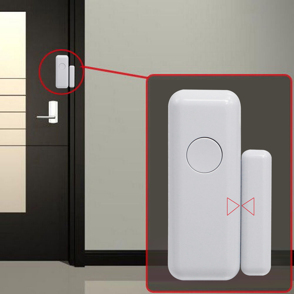433mhz ワイヤレス窓ドア磁気警報センサードア検出器スマ - Home Security Company のレビューと価格