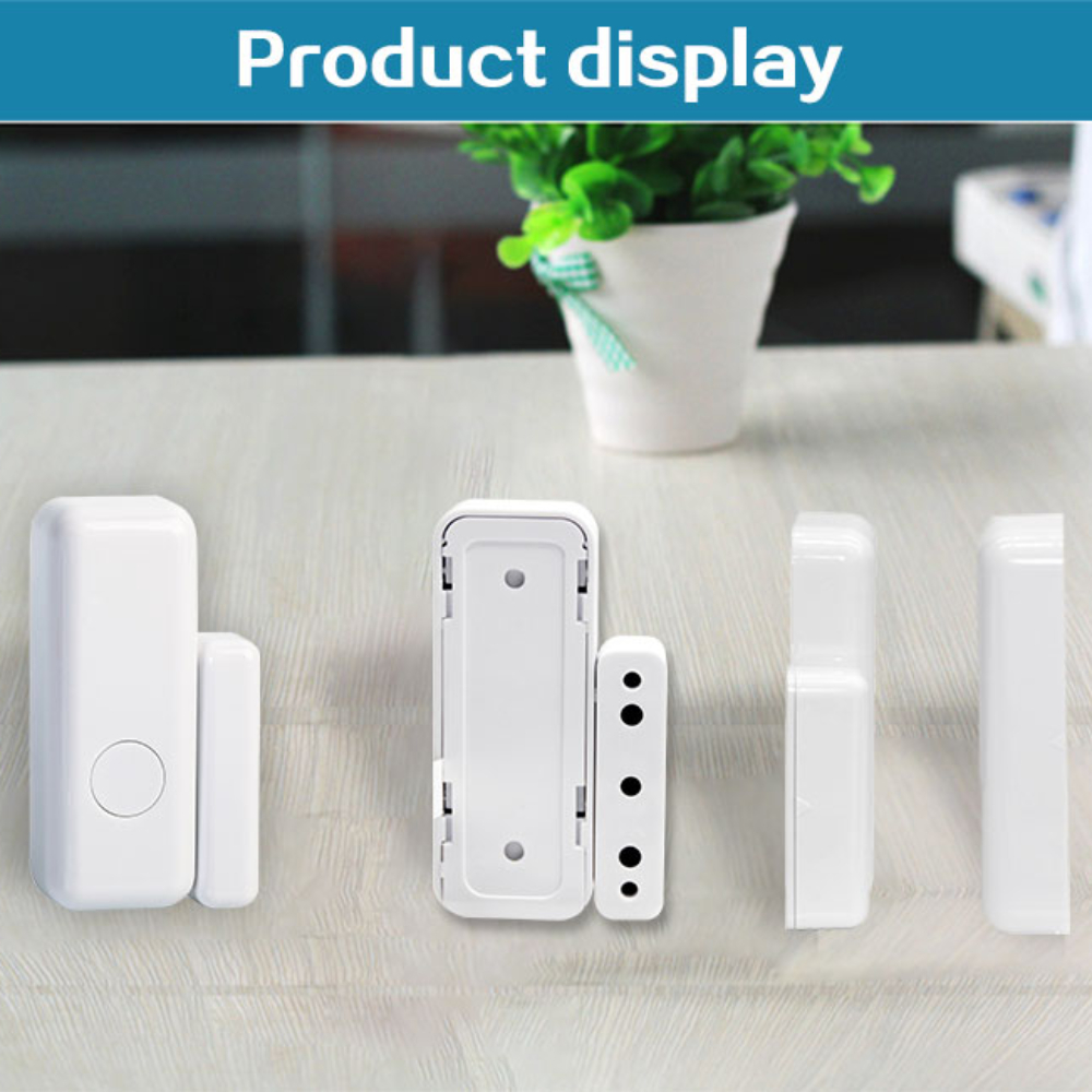 433mhz ワイヤレス窓ドア磁気警報センサードア検出器スマ - Home Security Company のレビューと価格